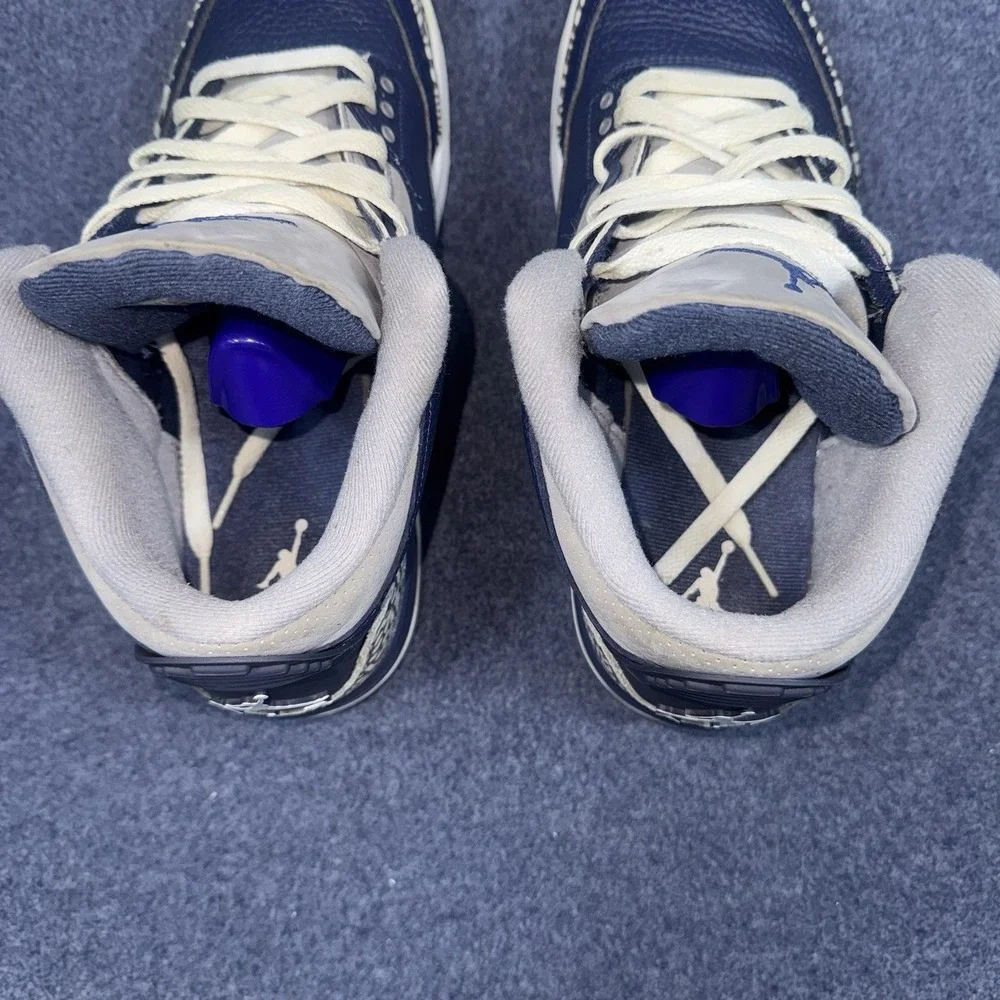 Size 10 - Worn Air Jordan 3 Retro Georgetown Men's No Box Preowned CT8532-401